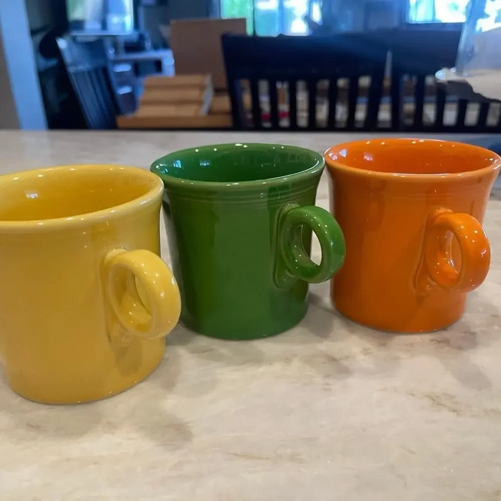 Fiesta ware retired mugs set of 3